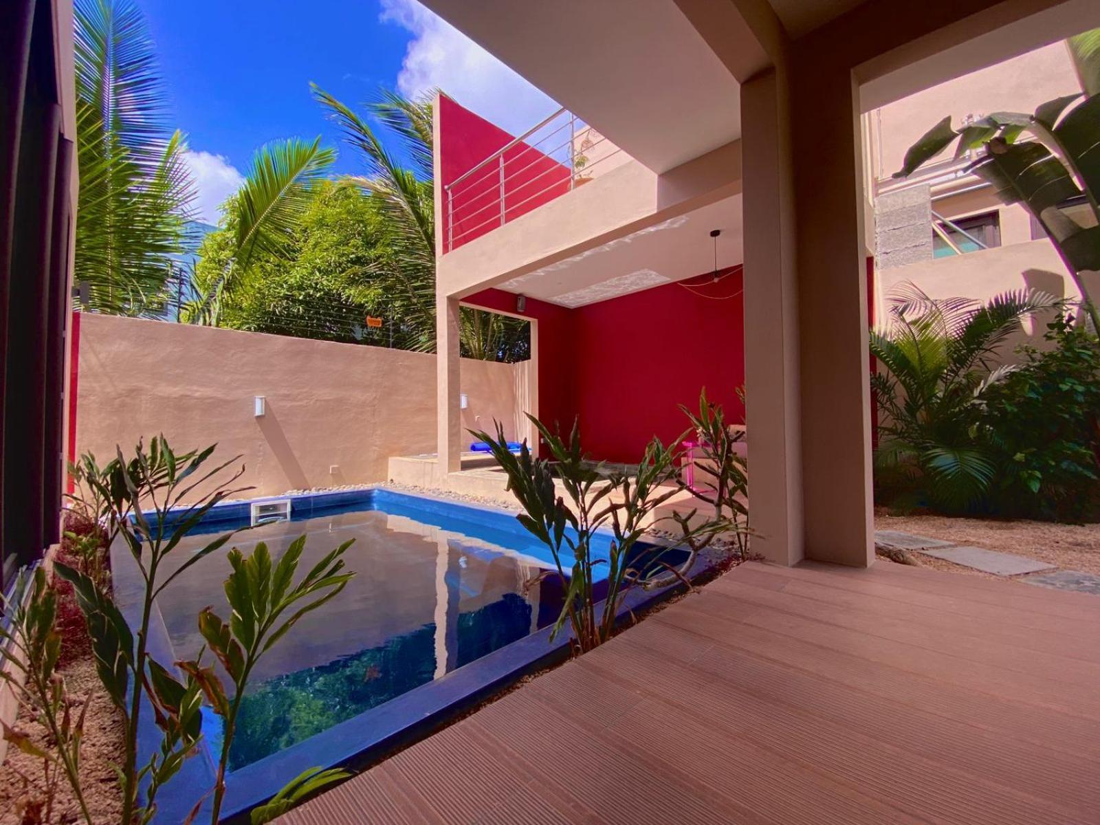 Villa centre Grand Baie Extérieur photo